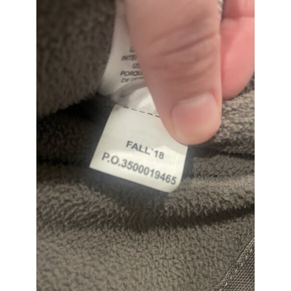 Carhartt Jacket Women's XL 16/18 Gray Full Swing 102248 Duck Sherpa Hooded - Picture 4 of 9